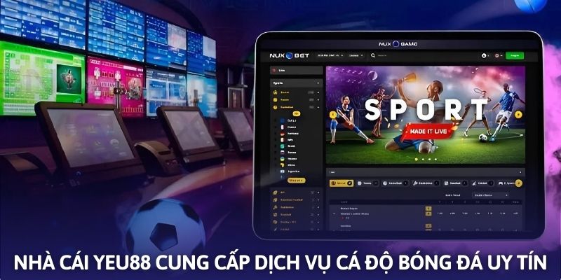 Trải nghiệm cược bóng đá uy tín tại Yeu88
